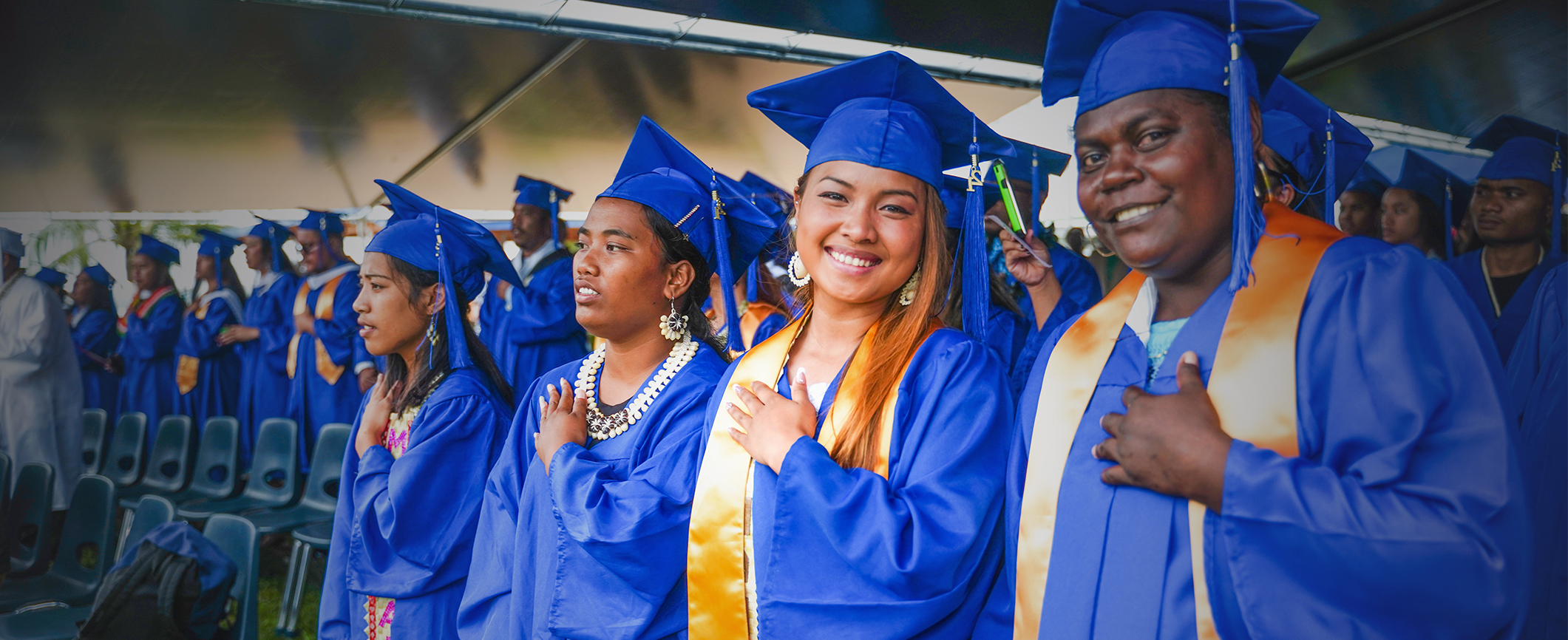 Students lounging at campus commons